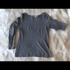 Brooks Brothers Red Fleece striped boatneck tee